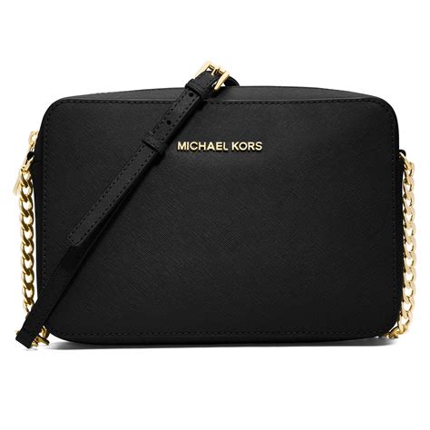 michael kors black jet set travel crossbody bag|Michael Kors extra small crossbody.